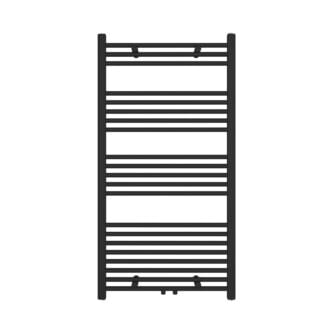 Designradiator Sofia 115x60 mat zwart